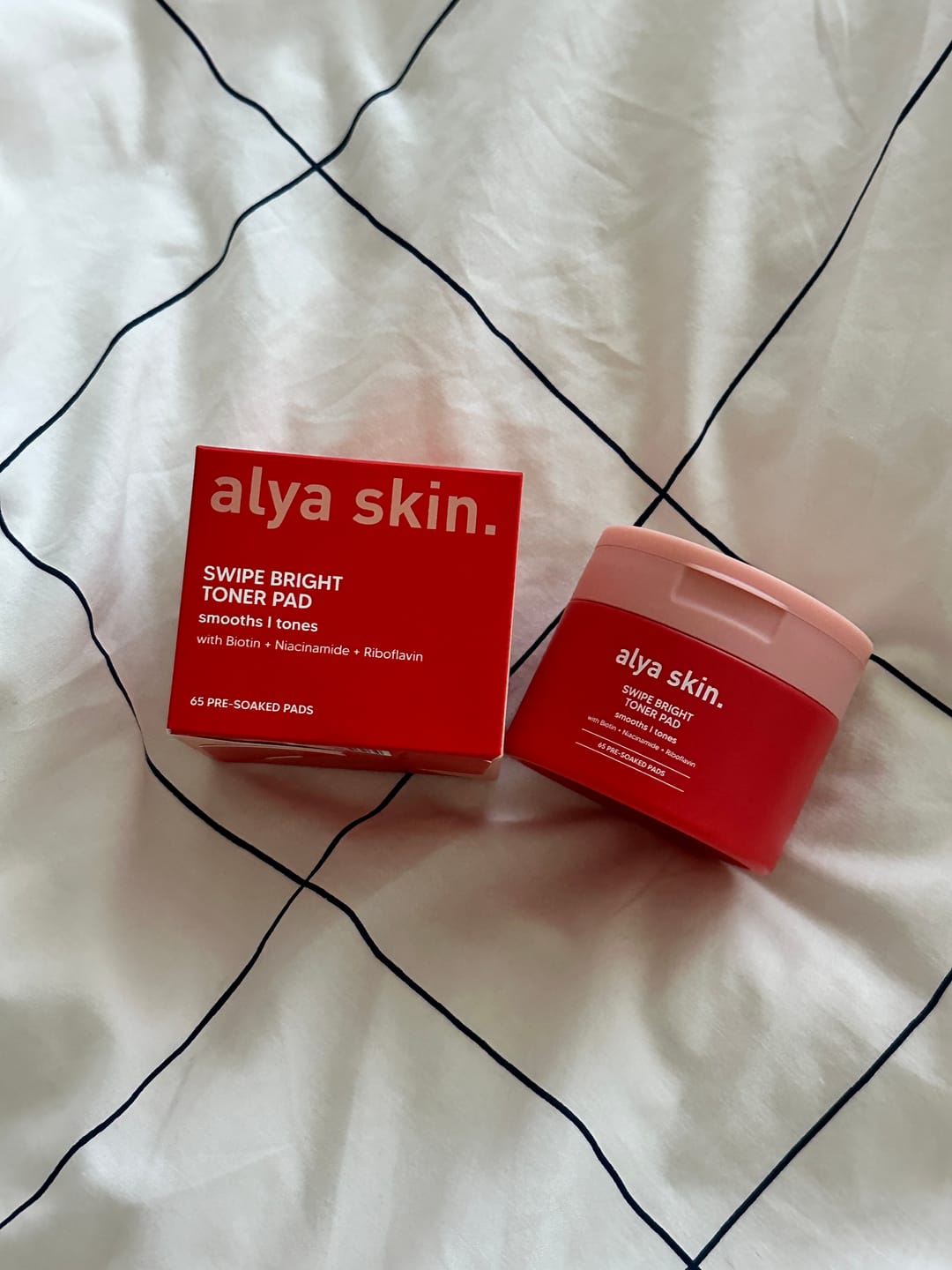 Customer photo review of Swipe Bright Toner Pad