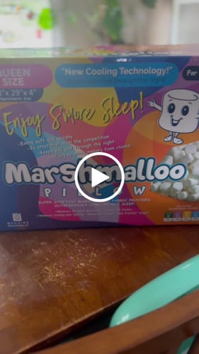 Customer video review of The Marshmalloo Pillow