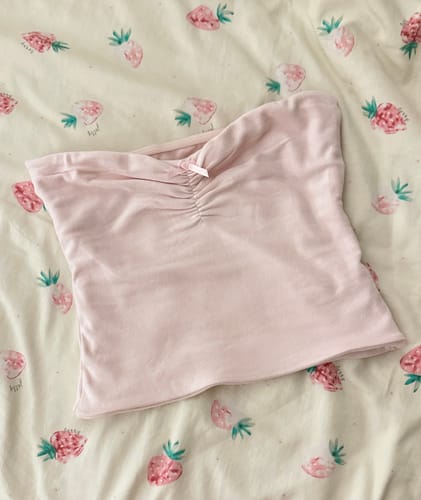 Customer photo review of Ballerina Bliss Ruffle Mini Skirt (Pink)