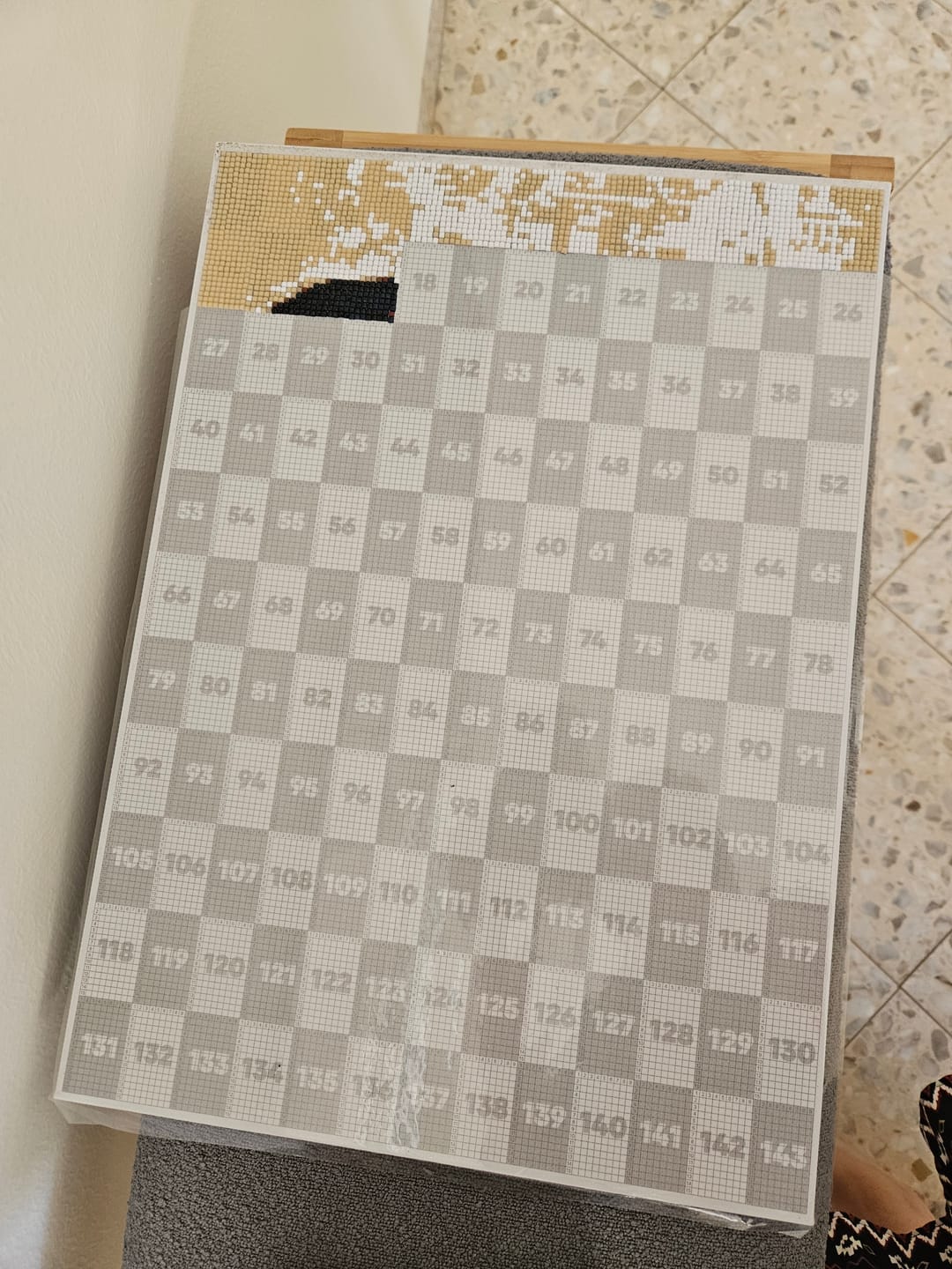 Customer photo review of ציור יהלומים לפי תמונה אישית QBRIX (2+1)