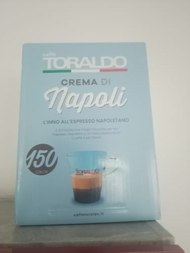 Customer photo review of Caffè Toraldo - 150 Cialde - Crema di Napoli