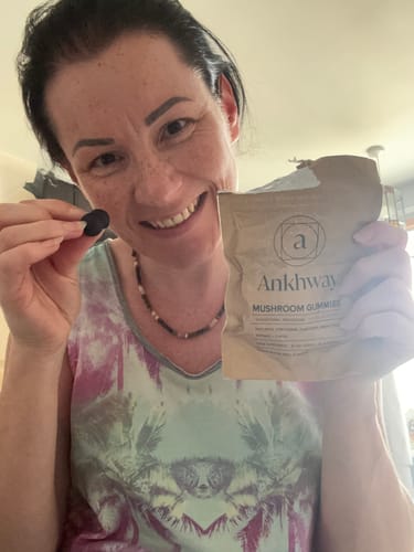 Customer photo review of 2-Month Mushroom Gummies