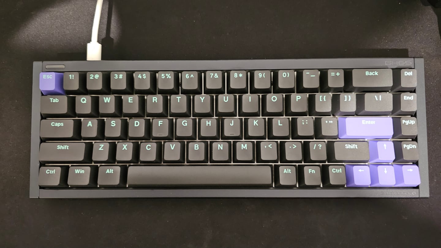 Customer photo review of NuPhy X BH65 Magnetic Switch 8K Wired Aluminium Gaming Keyboard