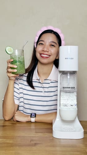 Customer photo review of Sodarizer SPARK: Soda and Seltzer Water Maker