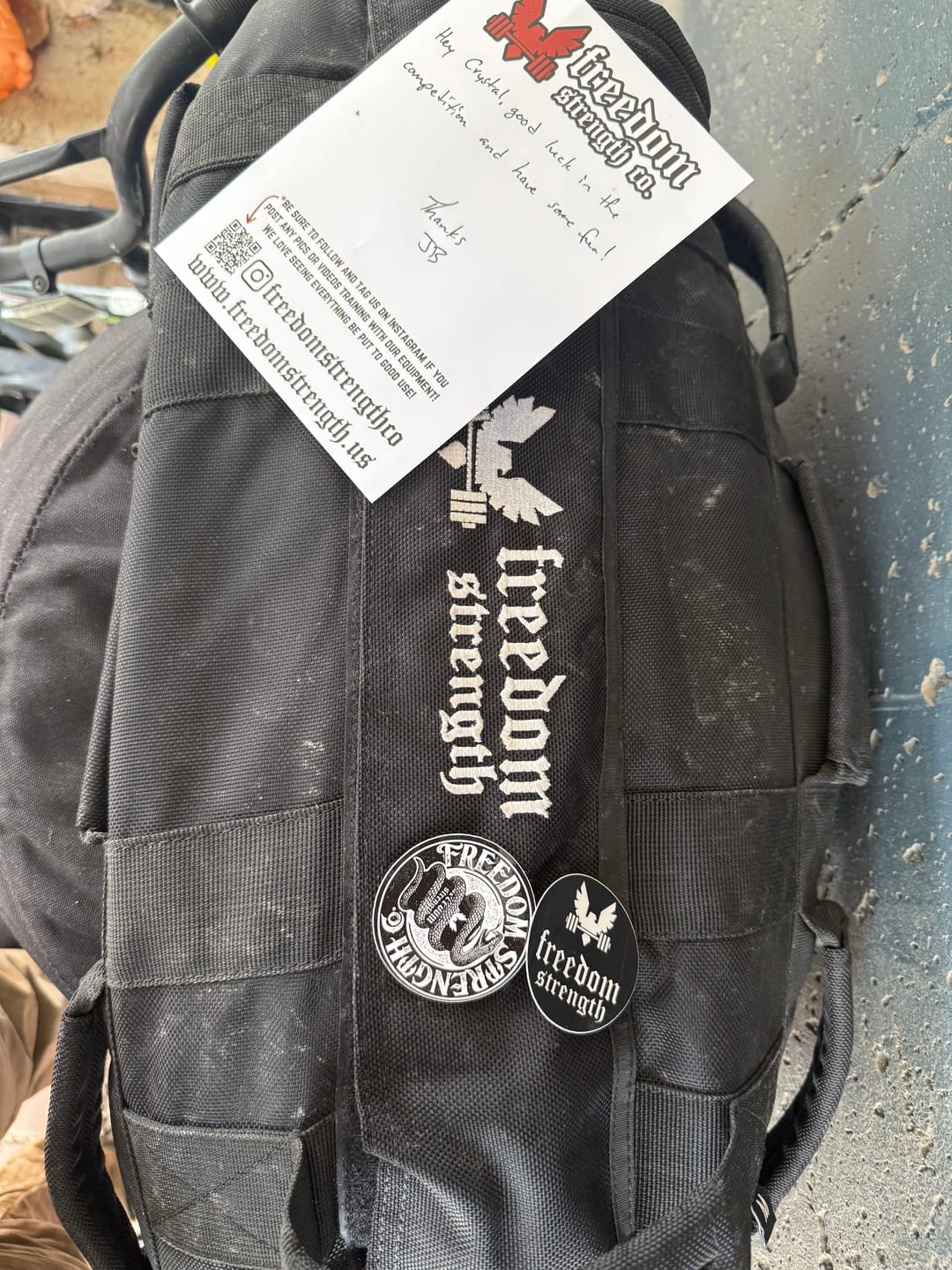 Customer photo review of Training Sandbag
