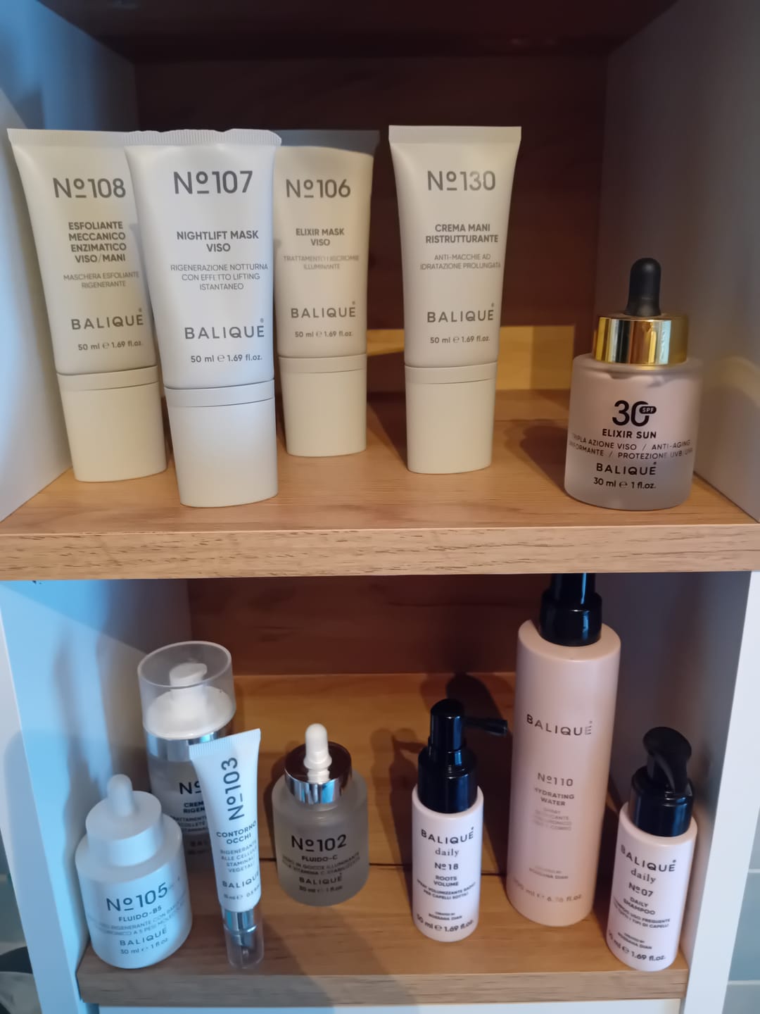 Customer photo review of N°105 - FLUIDO B5 - Siero viso