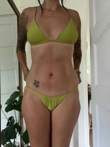Customer photo review of Siena Top - Citrus