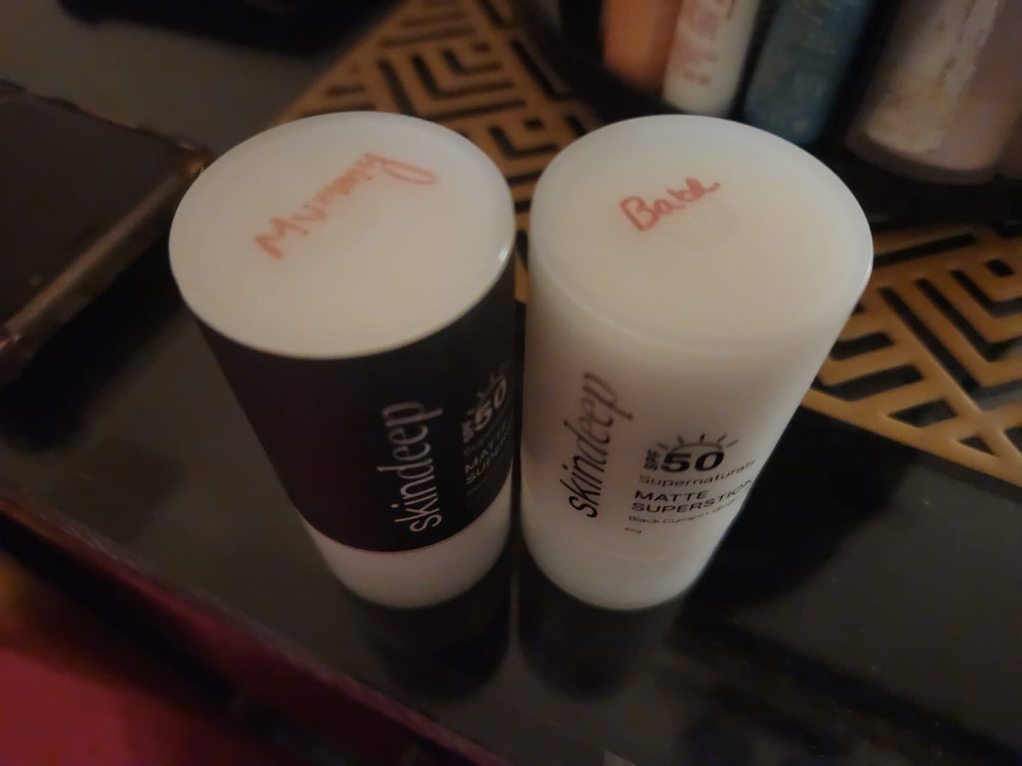 Customer photo review of MATTE SUPERSTICK - SPF 50 PA+++