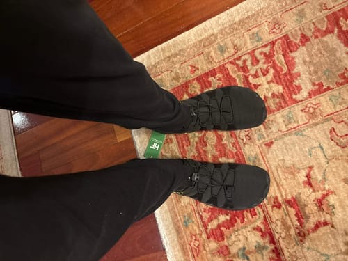 Customer photo review of Caspian Adventure - Outdoor & Non-slip Barefoot Shoes