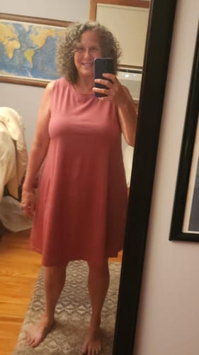 Customer photo review of Clara Dress • Final Sale Deals! - Mulberry