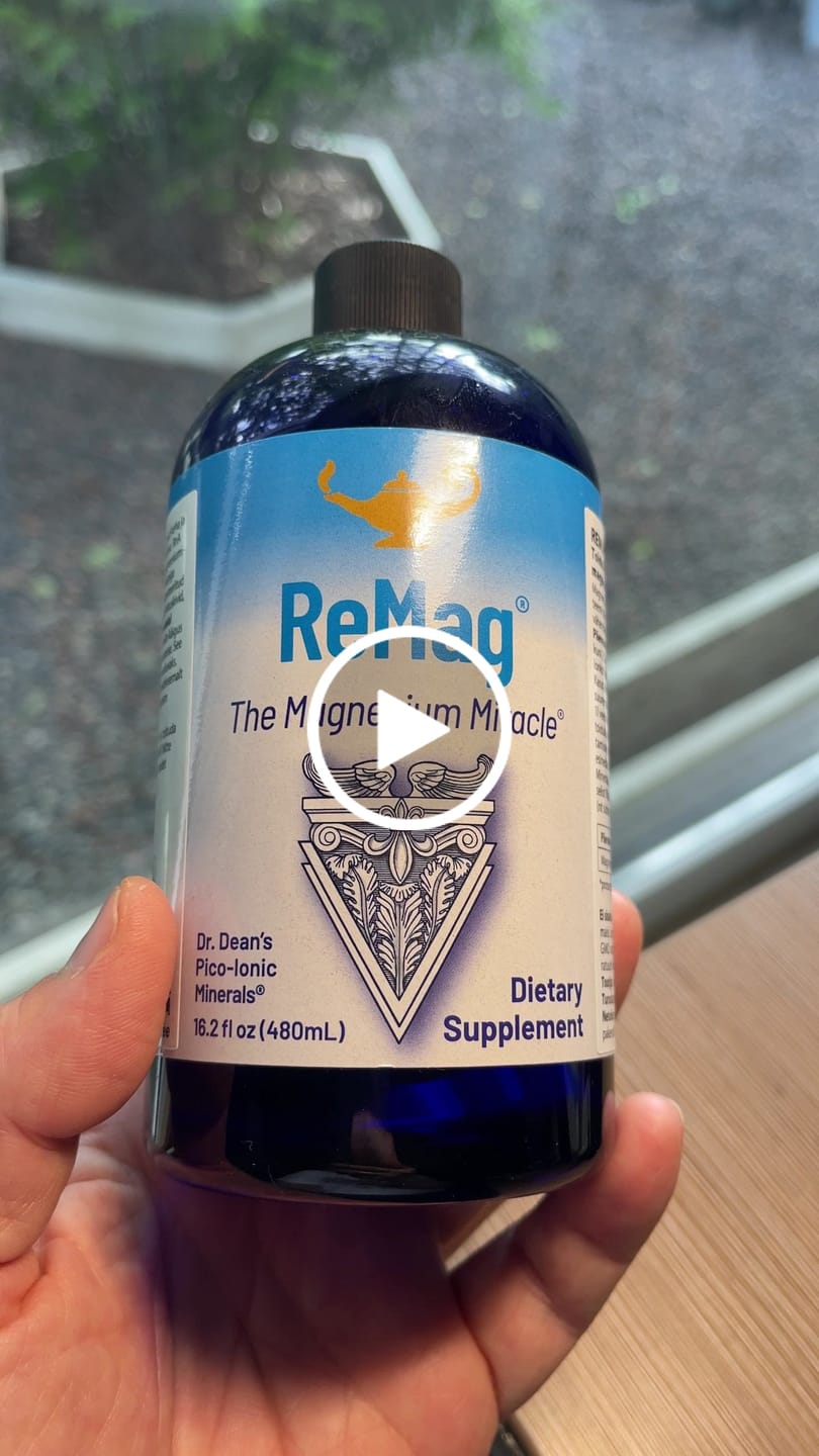 Customer video review of ReMag® Liquid Magnesium, 480ml (toidulisand magneesiumiga)