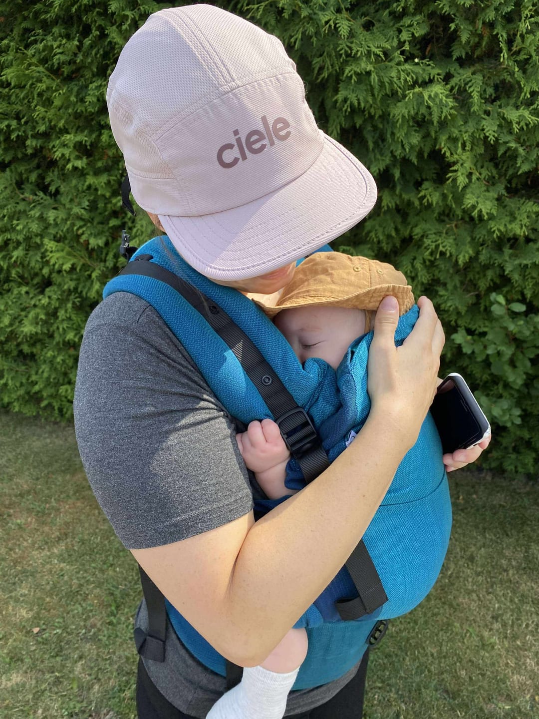 Customer photo review of Porte-bébé TREK 2.0 x ActivMom | Boréale