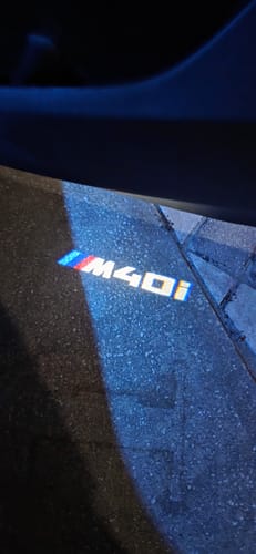 Customer photo review of BMW X SERIES DOOR LIGHTS