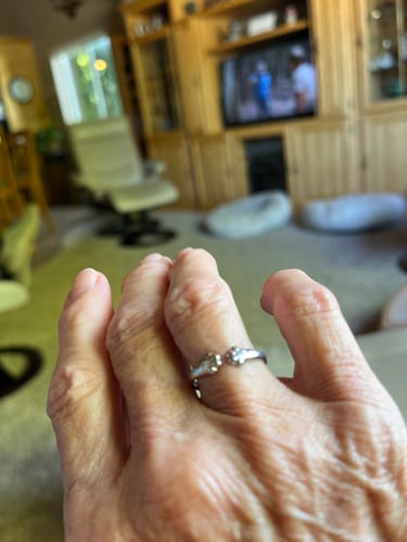 Customer photo review of Paw Hug Ring