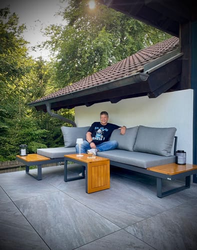 Customer photo review of An scheiss muass i - Premium T-Shirt