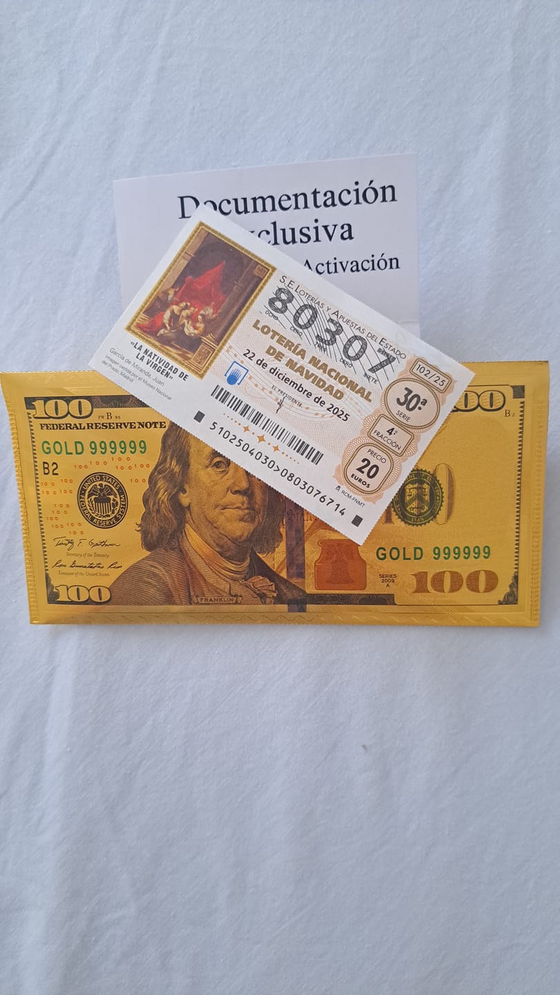 Customer photo review of Loteria de Navidad 2025 - RESERVA -