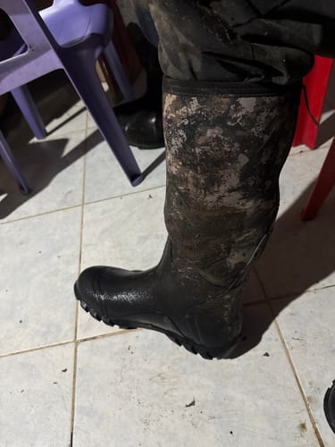 Customer photo review of Botas Camo Pro