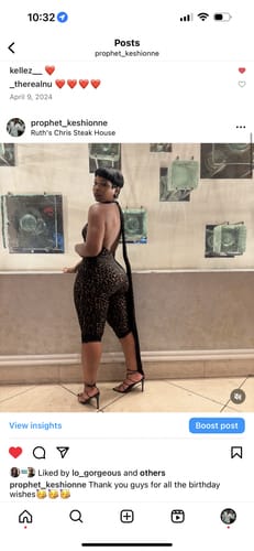 Customer photo review of Burnout Halter Capri Jumpsuit