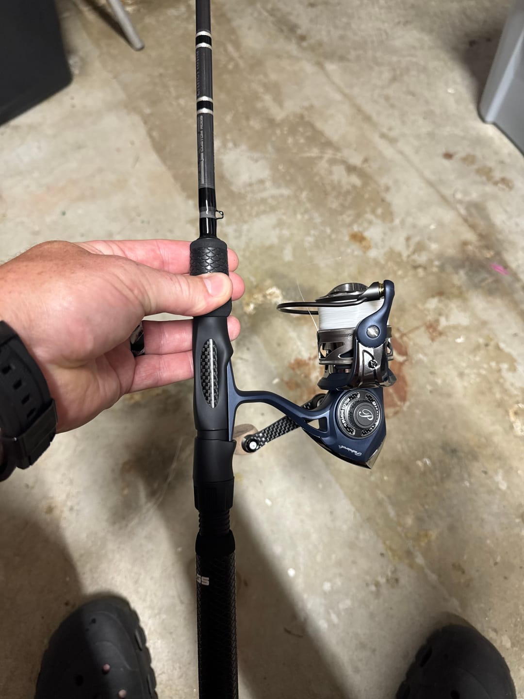Customer photo review of Custom Spinning Rod