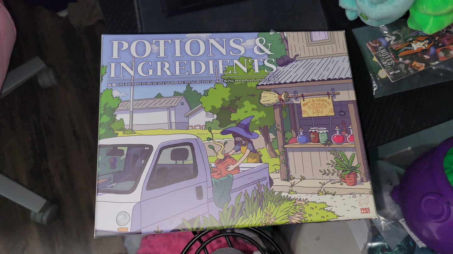 Customer photo review of Potion & Ingredient Deck Box for Obojima (Preorder August 2025)