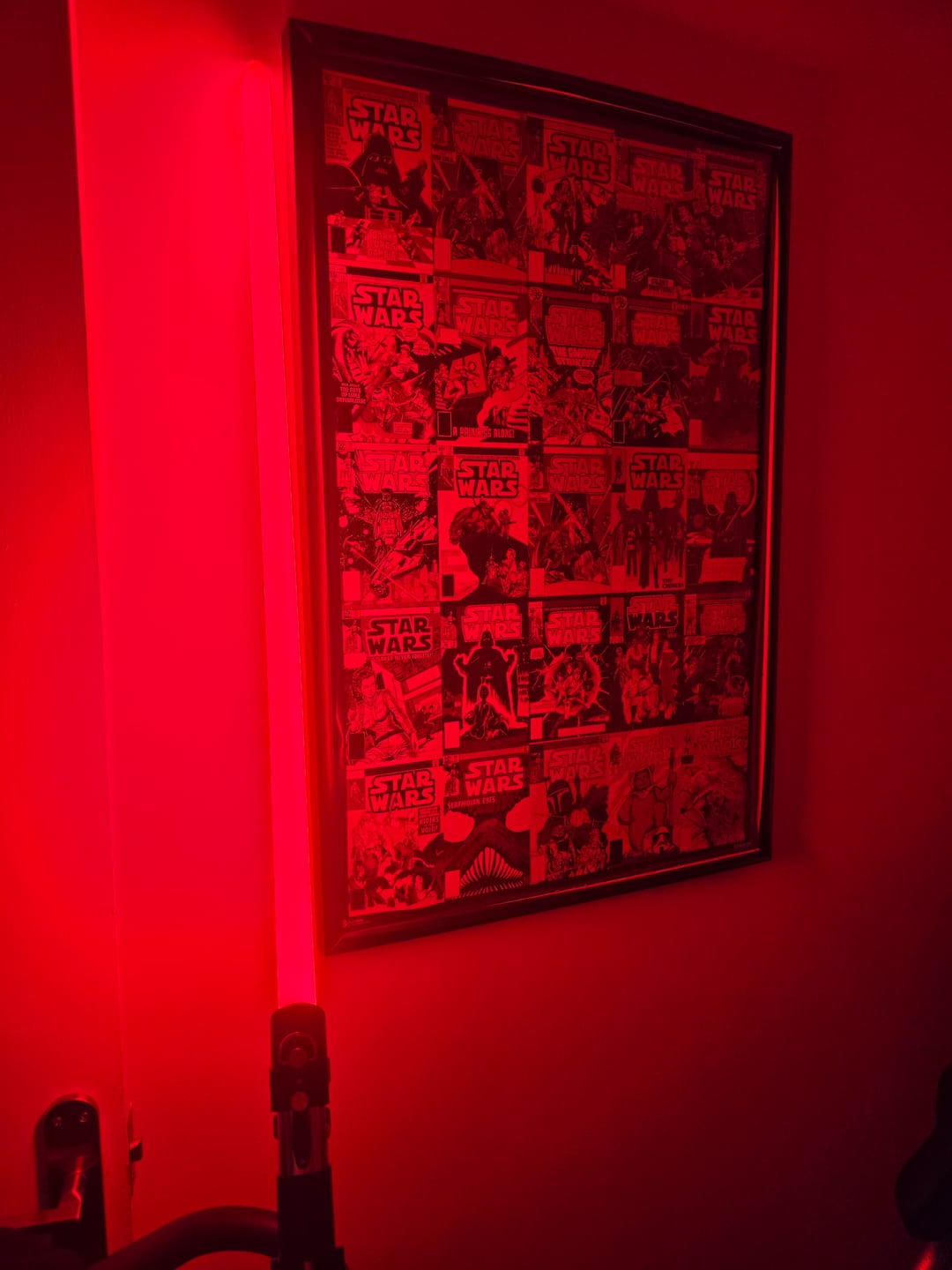 Customer photo review of Vader Light Version Saber