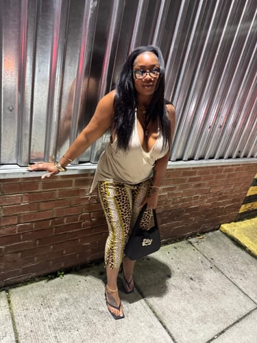 Alexis T. review of Asymmetric Dress (Grey) image 1 out of 2