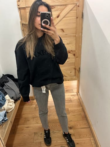 Customer photo review of Pantalón Mom Andorra Grey