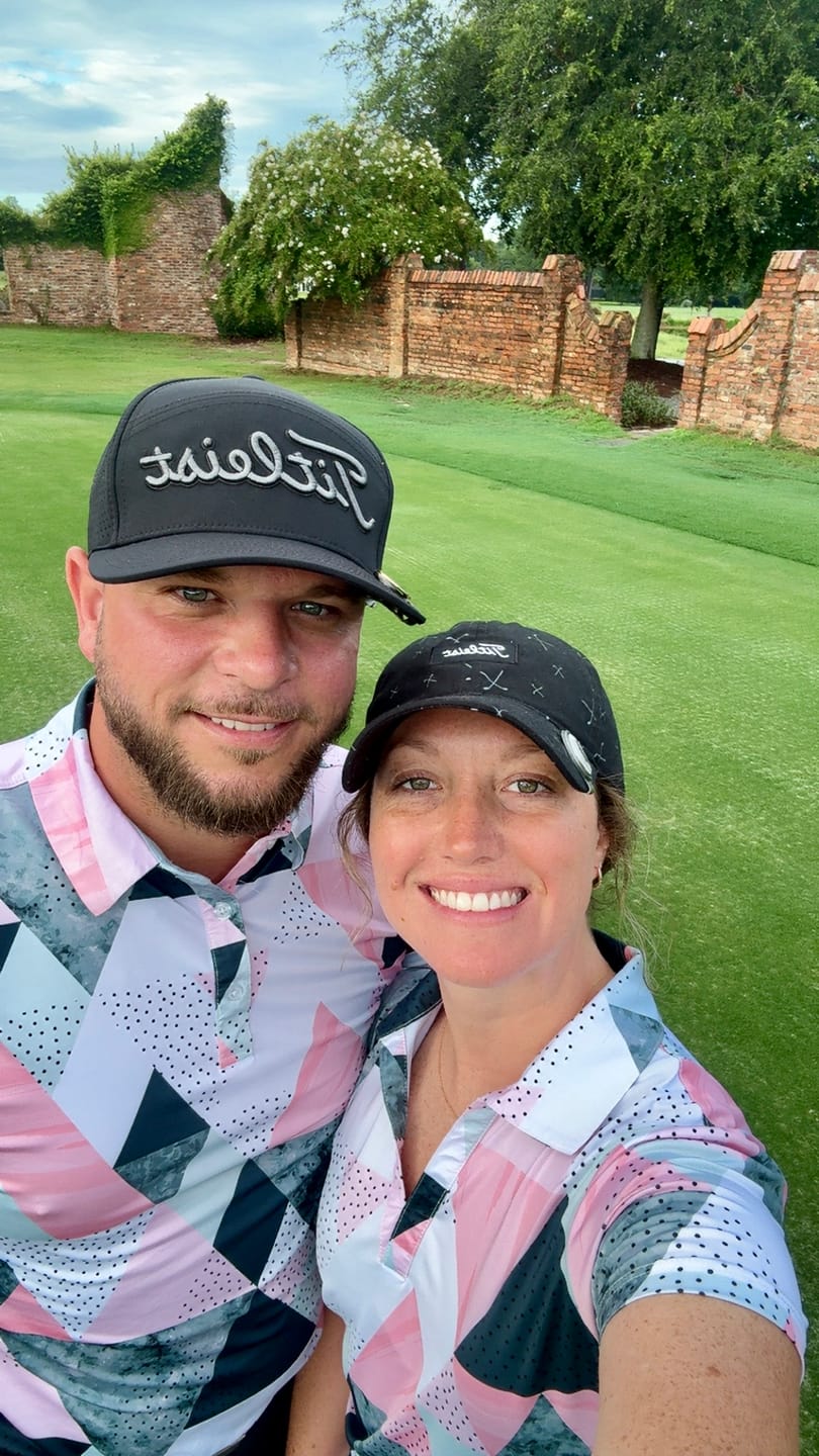 Customer photo review of Birdie Dropper Women's Golf Polo