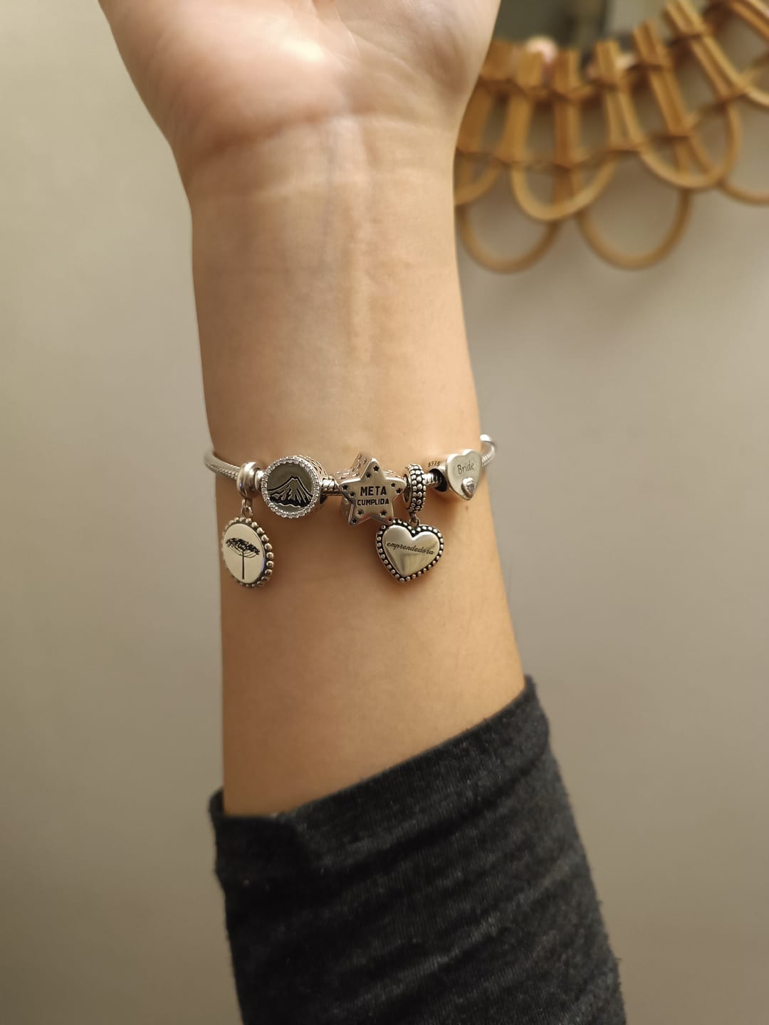 Customer photo review of Pulsera Flexible ZDM Broche Barril