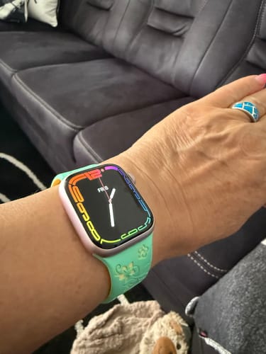 Customer photo review of Apple Watch Silikonband 'Dianne'