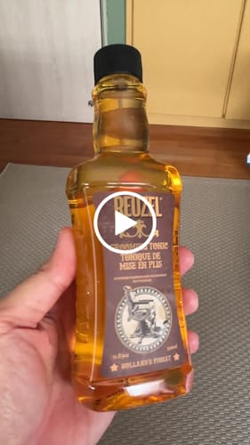 Customer video review of Reuzel Grooming Tonic 350ml