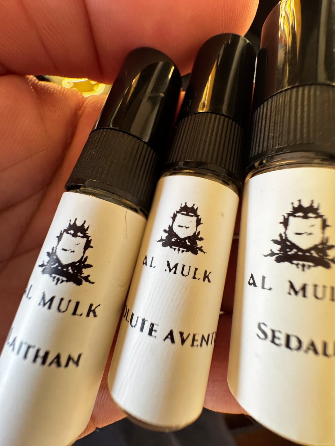Customer photo review of Al Mulk Discovery Set - Try Before You Buy