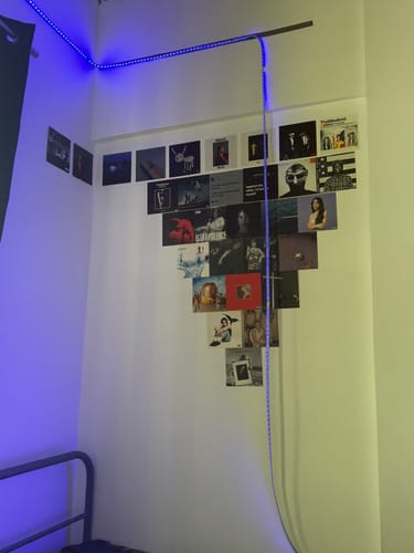 Customer photo review of CUSTOM WALL COLLAGE POSTERS