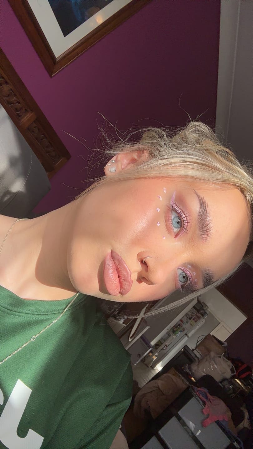 Customer photo review of P. Louise Love Letters Blush & Bronzer Bundle