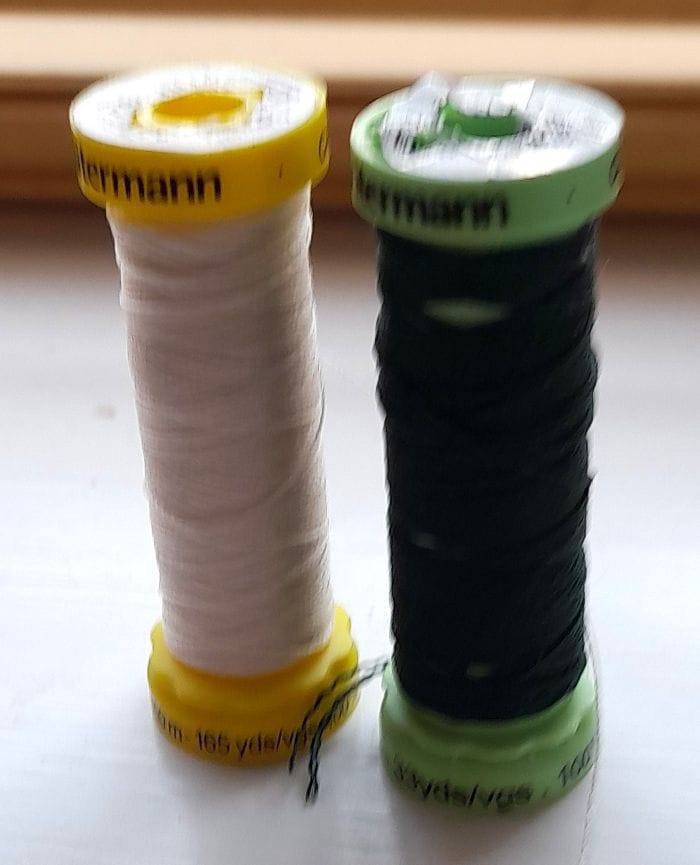 Customer photo review of Gutermann Top Stitch Thread 30m