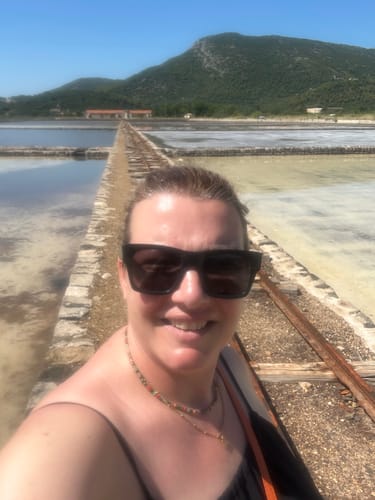 Customer photo review of Necklace: Summer Initials