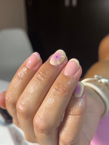 Customer photo review of Fiber Base gel - Milky Pink | Didier Lab - 10ml