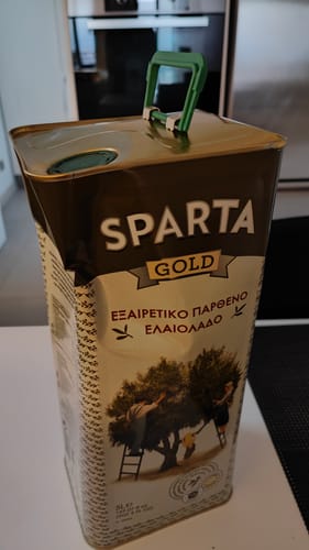 Customer photo review of Evoo Sparta Gold - 5L