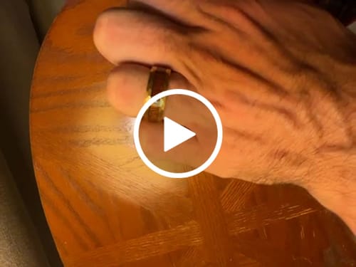 Customer video review of The “Warrior” Ring