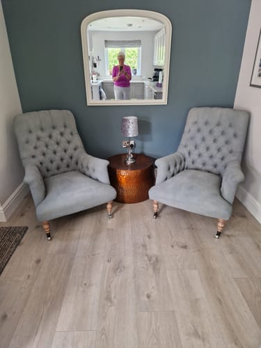 Customer photo review of Fabric Paint -- Light Grey