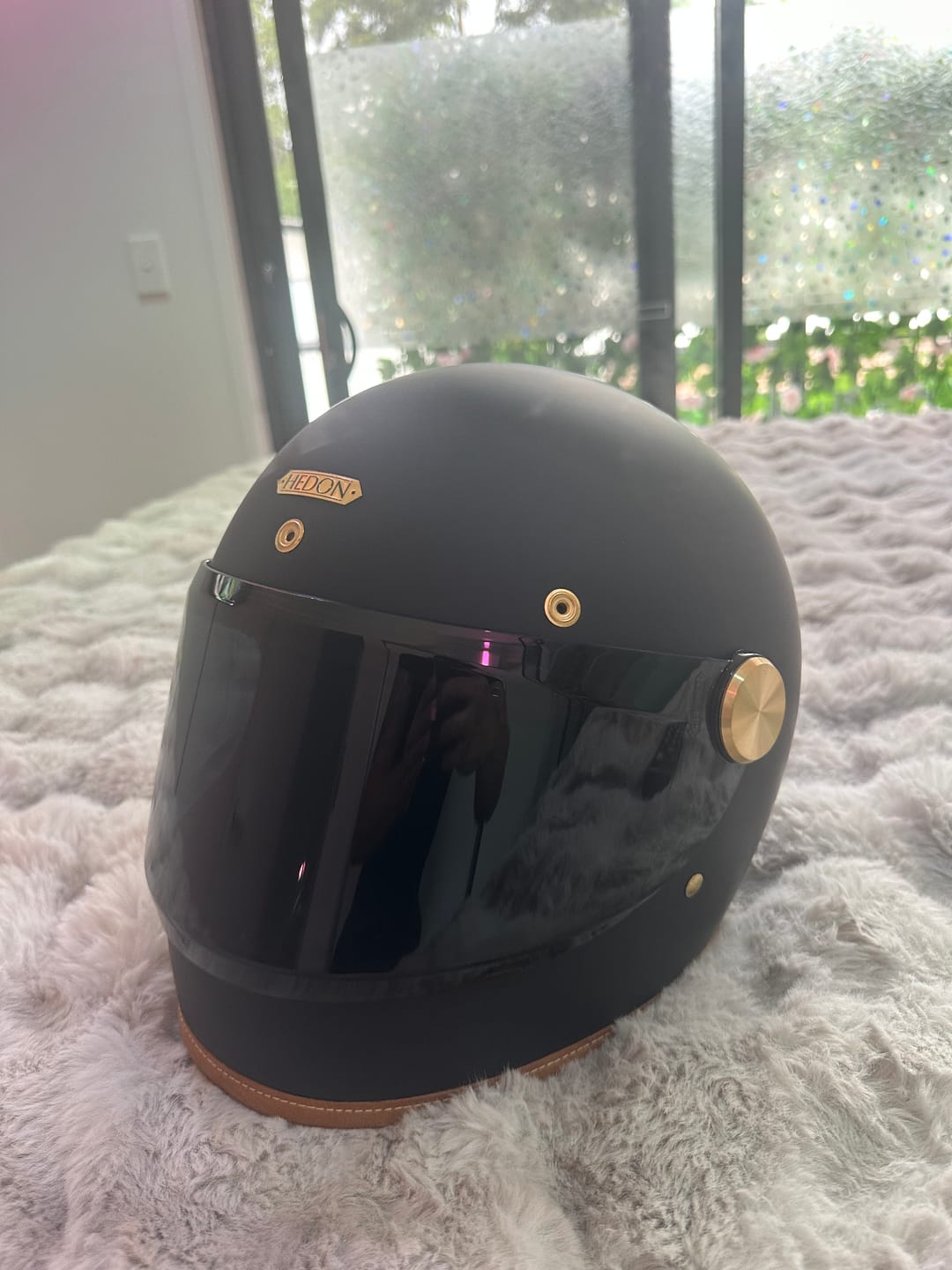 Customer photo review of Heroine Racer Visor 2.0