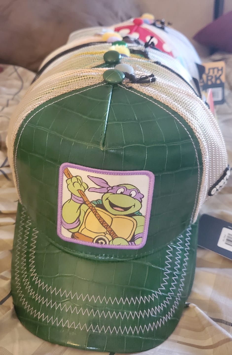 Customer photo review of OVERLORD X TMNT: Donatello Trucker Cap