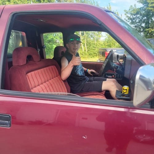 Customer photo review of SALUTE TRUCKER HAT