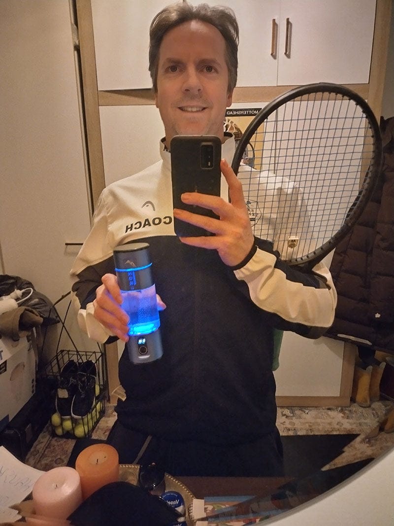 Customer photo review of Dr.Water Hydrator Pro - Hydrogen Water Bottle