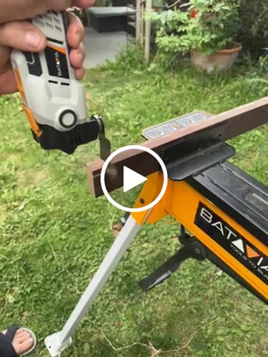 Customer video review of 18V Cordless Anti-Vibration Multitool