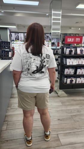 Customer photo review of Ying Yang Koi T-Shirt