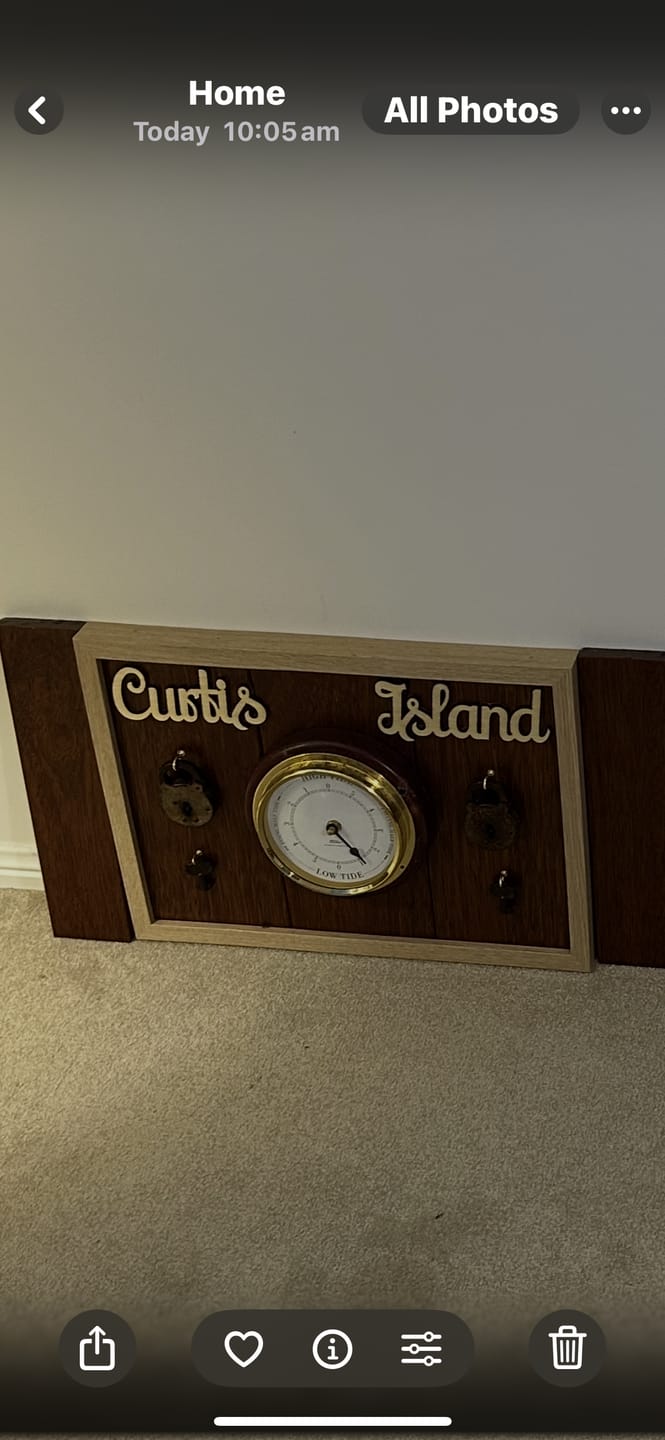 Customer photo review of Personalised Wooden Name Sign | Custom Name Sign | Laser Cut Wooden Sign