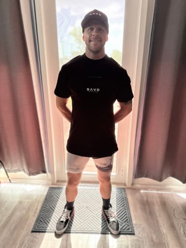Customer photo review of Ecclesiastes 3:8 Wings of War Oversized T-Shirt