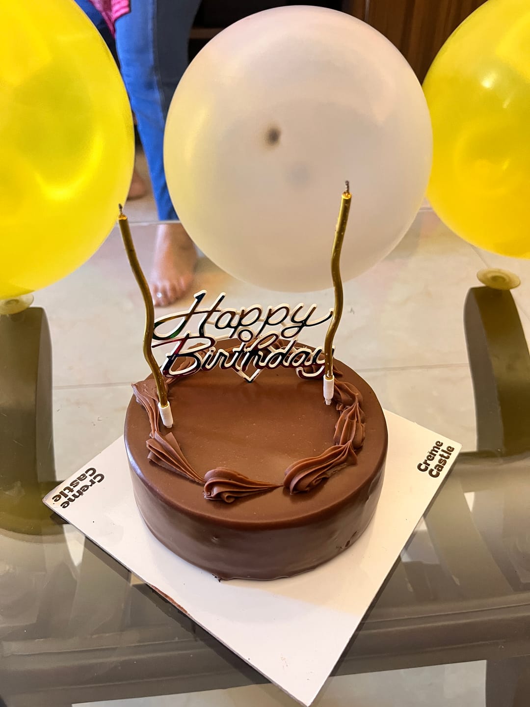 Customer photo review of Fresh Fruit Cake
