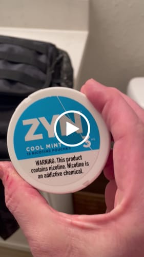 Customer video review of Chilled Mint Nicotine Pouches